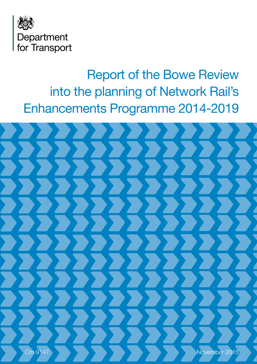 Report of the Bowe Review into the planning of Network Rail’s Enhancements Programme 2014-2019