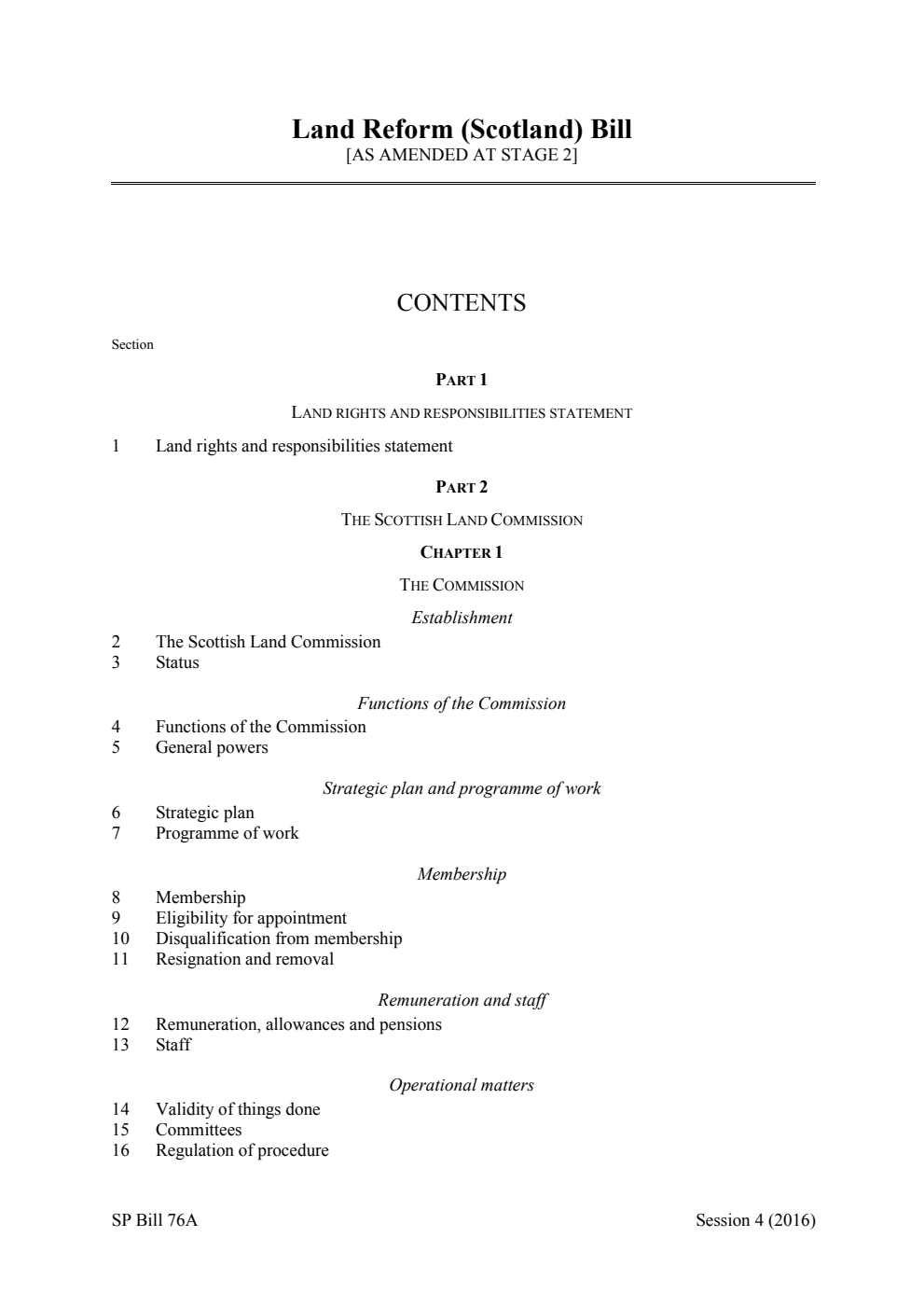 Land Reform (Scotland) Bill [As amended at stage 2]