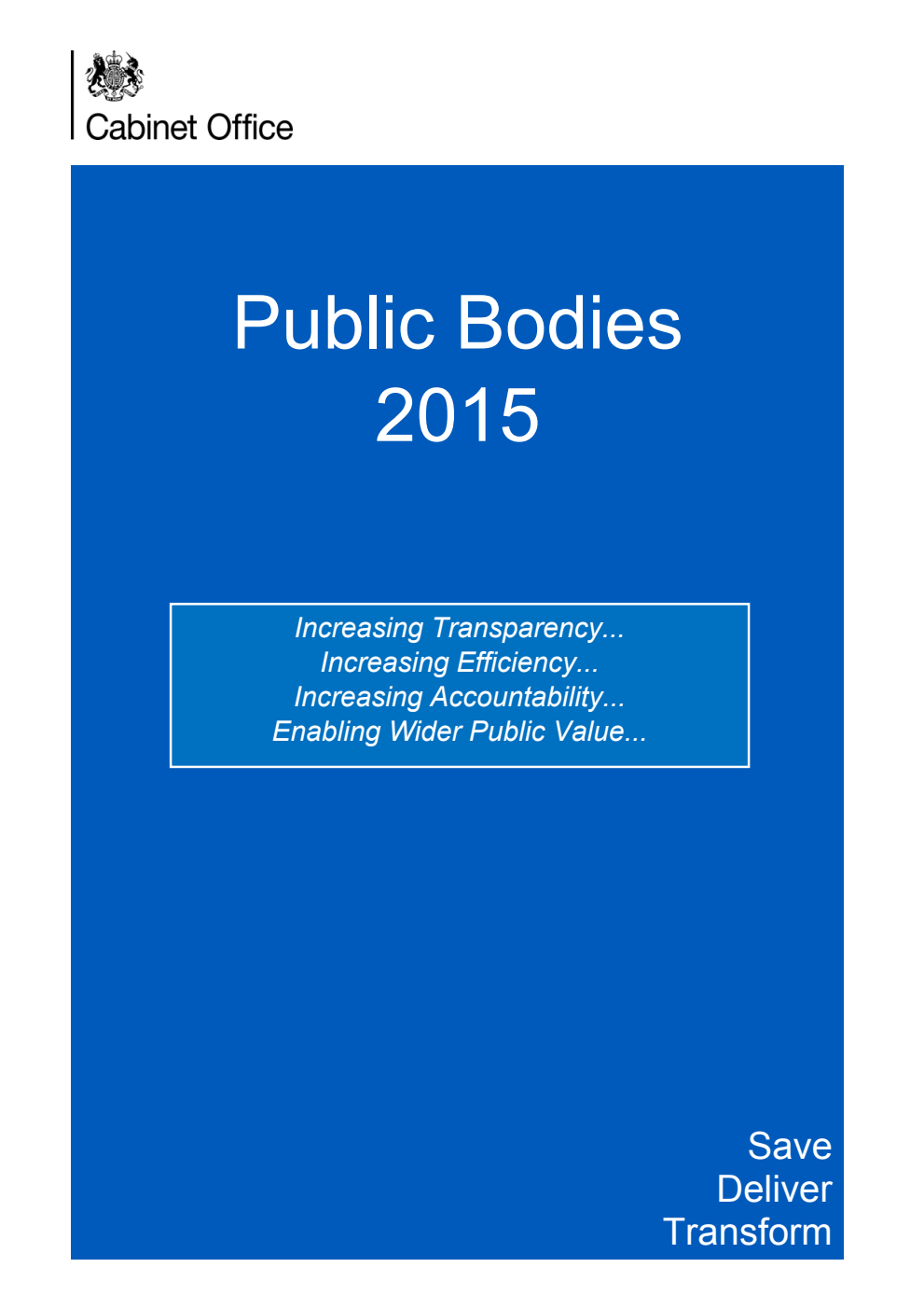 Public Bodies 2015