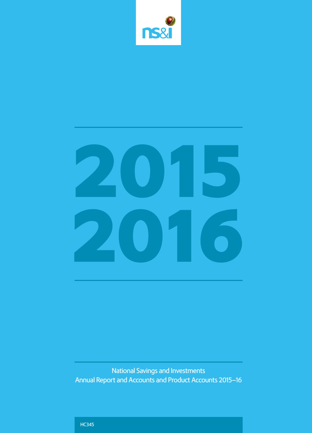 National Savings and Investments Annual Report and Accounts and Product Accounts 2015-16