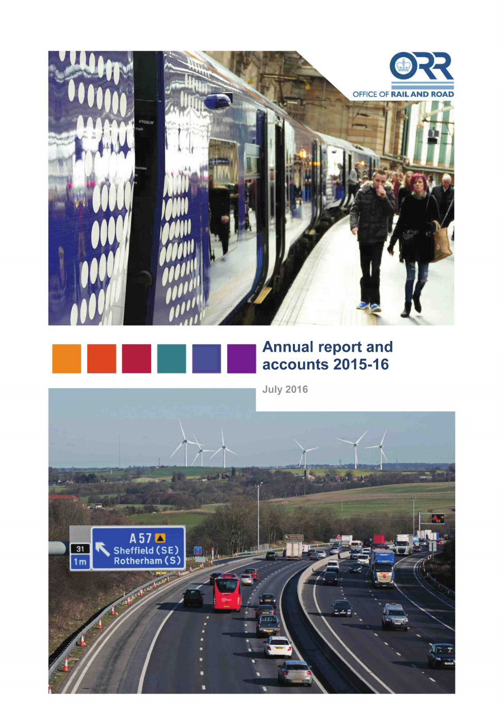 Office of Rail and Road Annual report and accounts 2015-16
