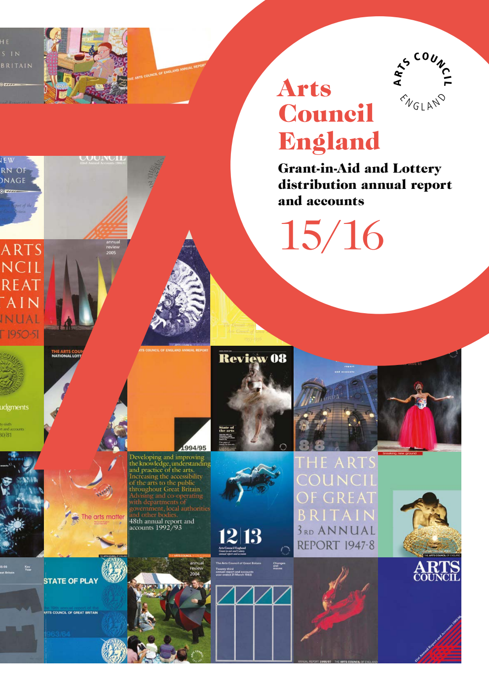 Arts Council England Grant-in-Aid and Lottery distribution annual report and accounts 2015/16