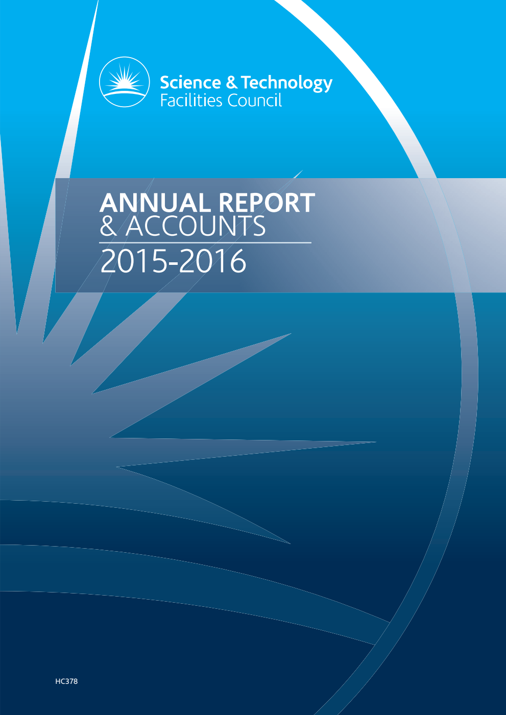 Science and Technology Facilities Council Annual Report and Accounts 2015-2016
