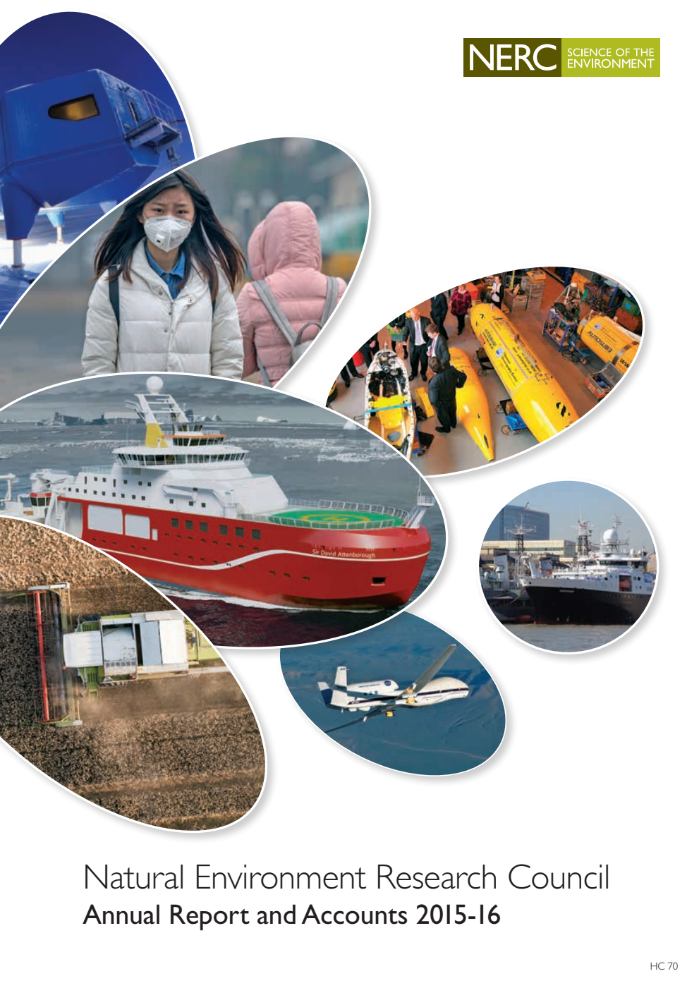 Natural Environment Research Council Annual Report and Accounts 2015-2016