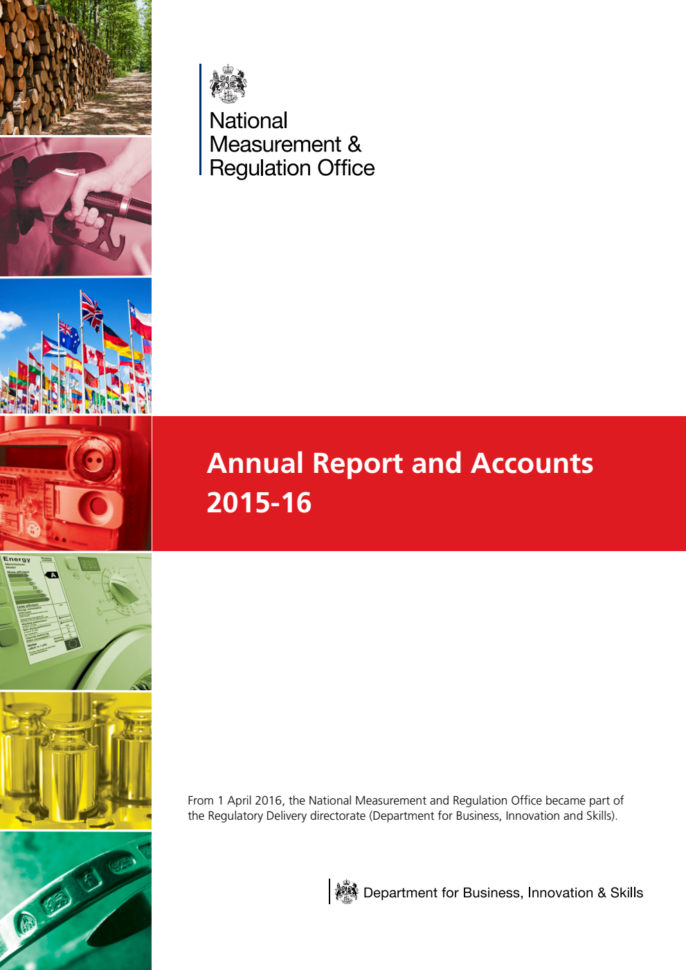 National Measurement & Regulation Office Annual Report and Accounts 2015-16