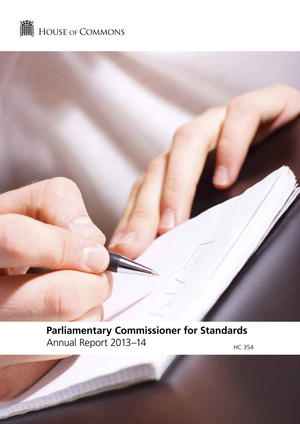 Parliamentary Commissioner for Standards Annual Report 2013-14