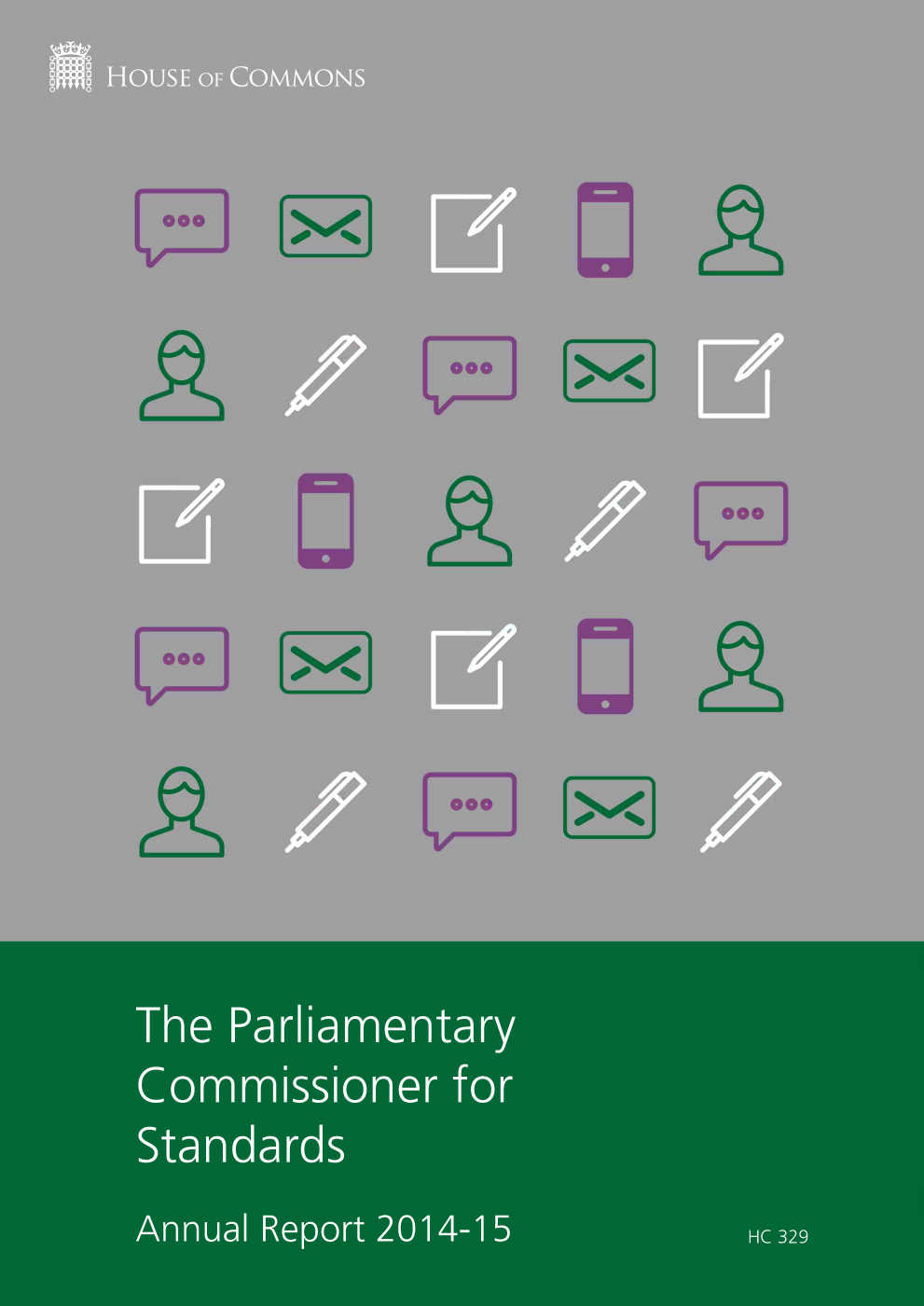 Parliamentary Commissioner for Standards Annual Report 2014-15