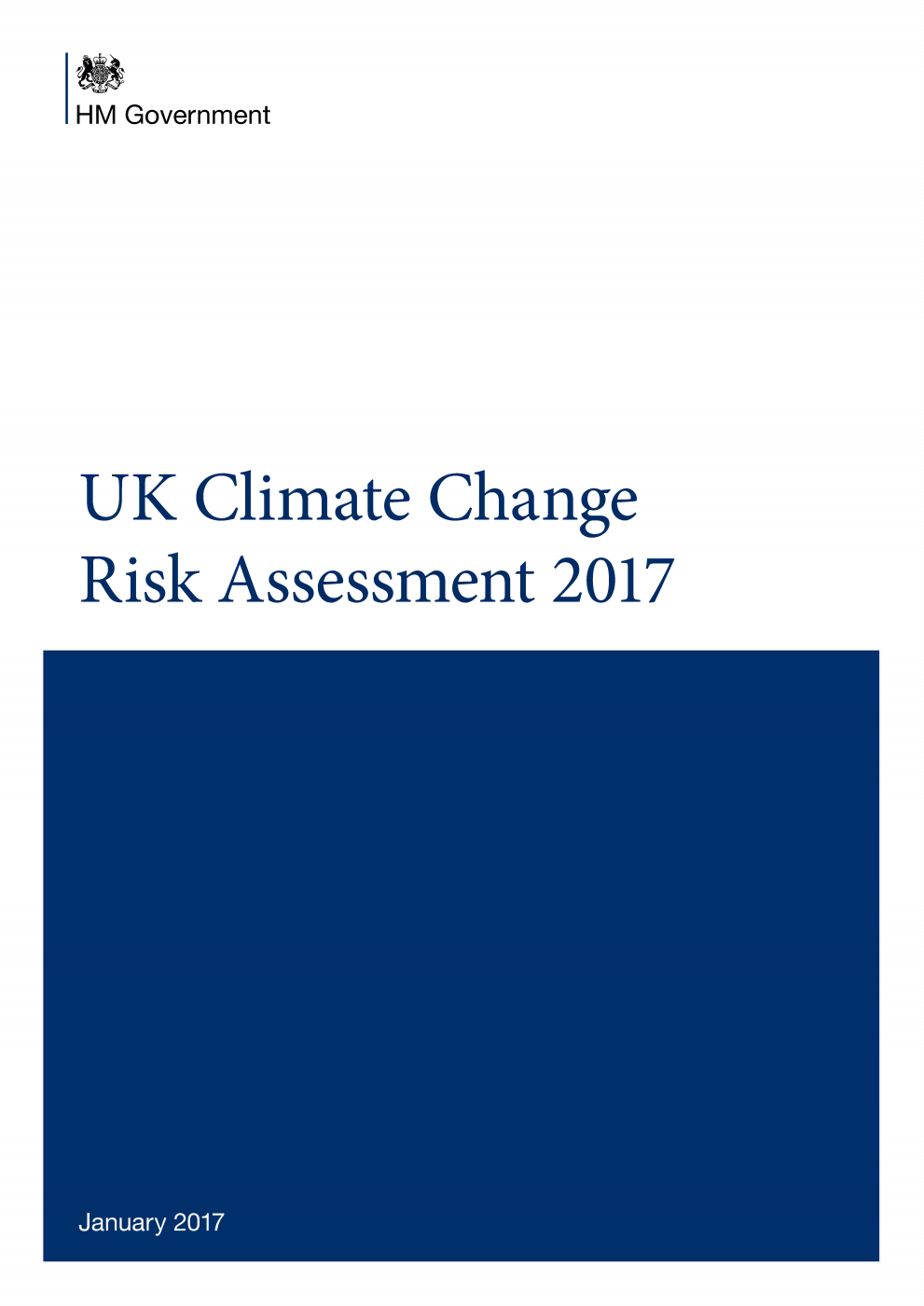 UK Climate Change Risk Assessment 2017