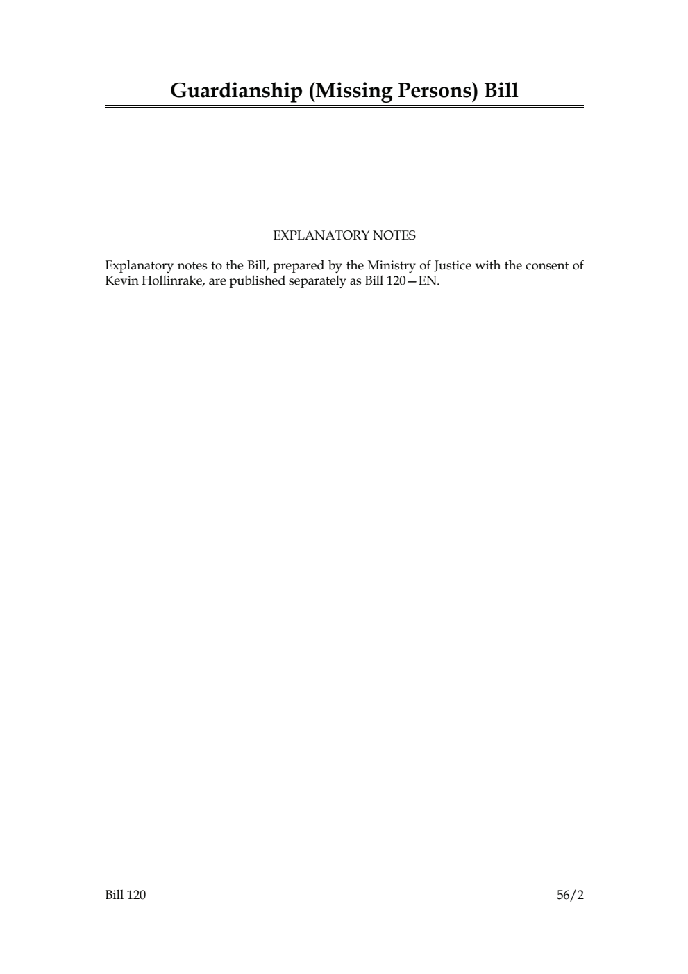 Guardianship (Missing Persons) Bill