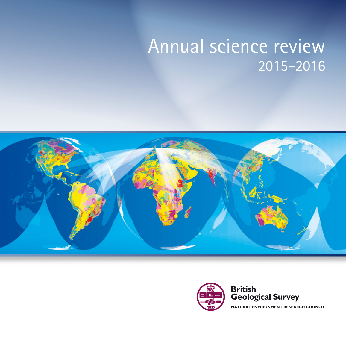 British Geological Survey Annual Science Review 2015-16