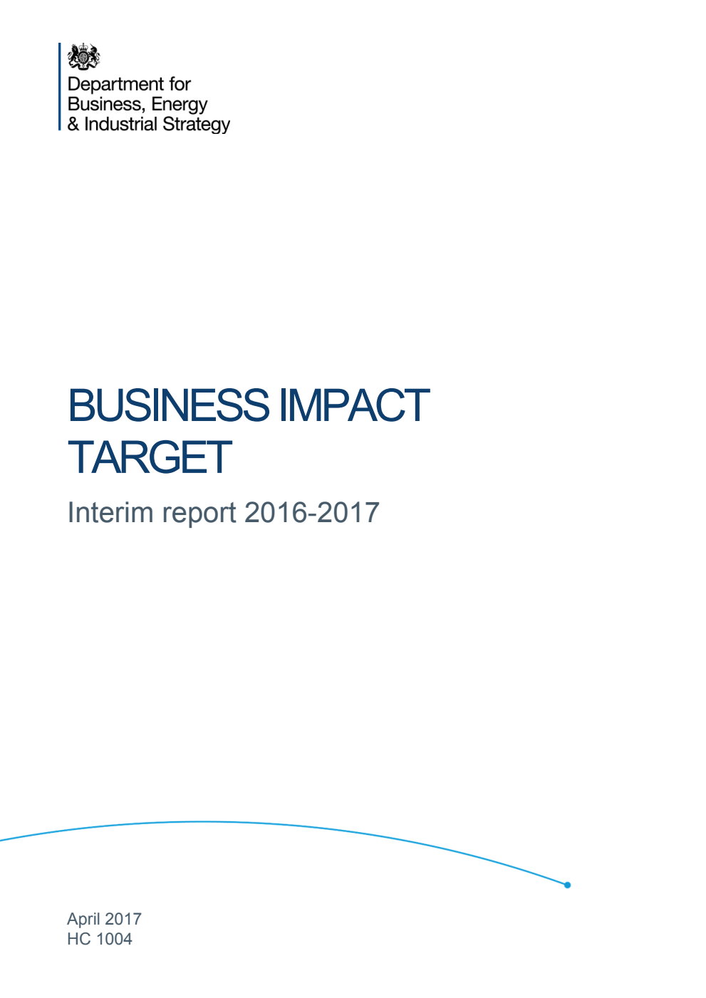 Business Impact Target: Interim report 2016-2017