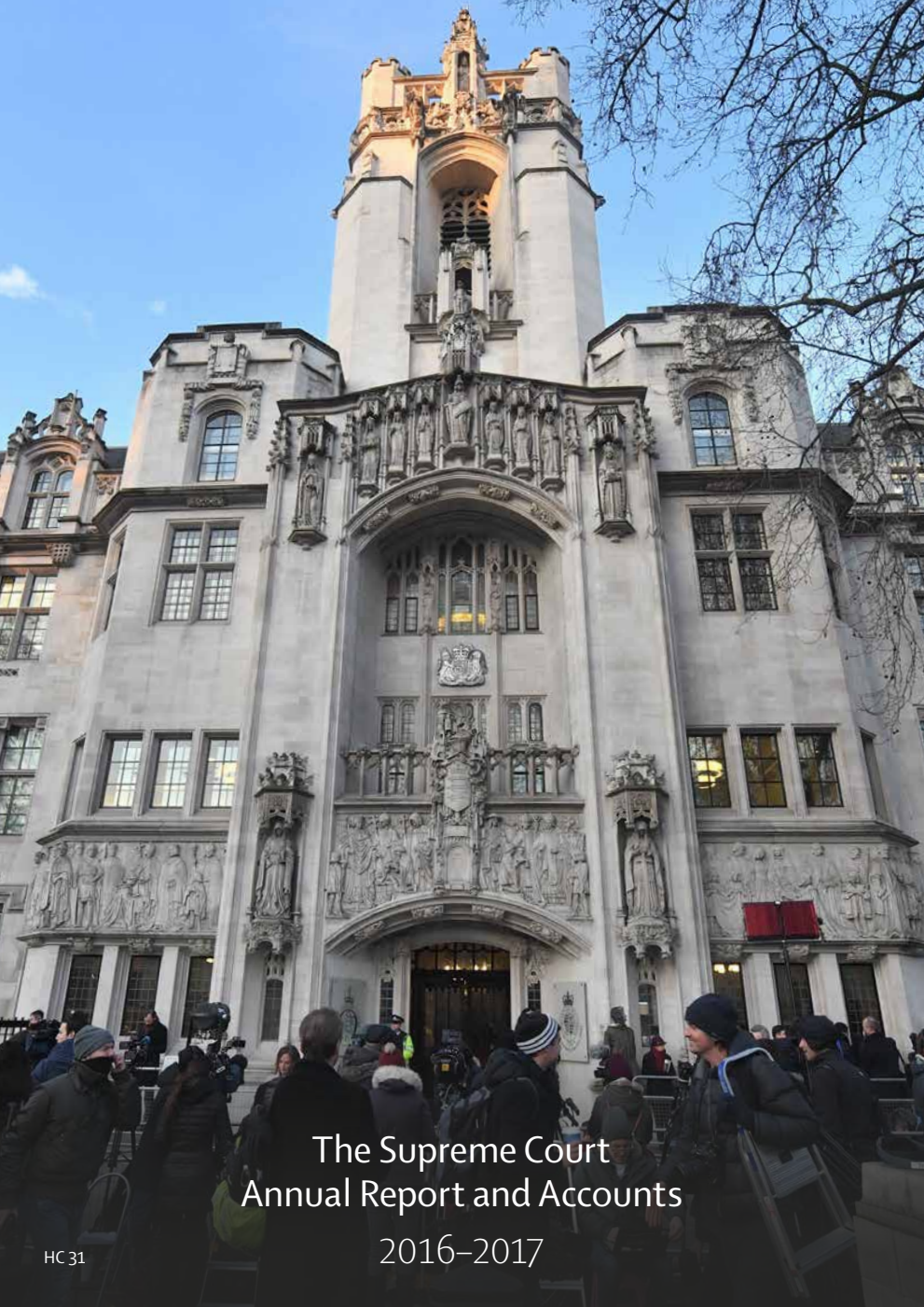 The Supreme Court Annual Report and Accounts 2016–2017