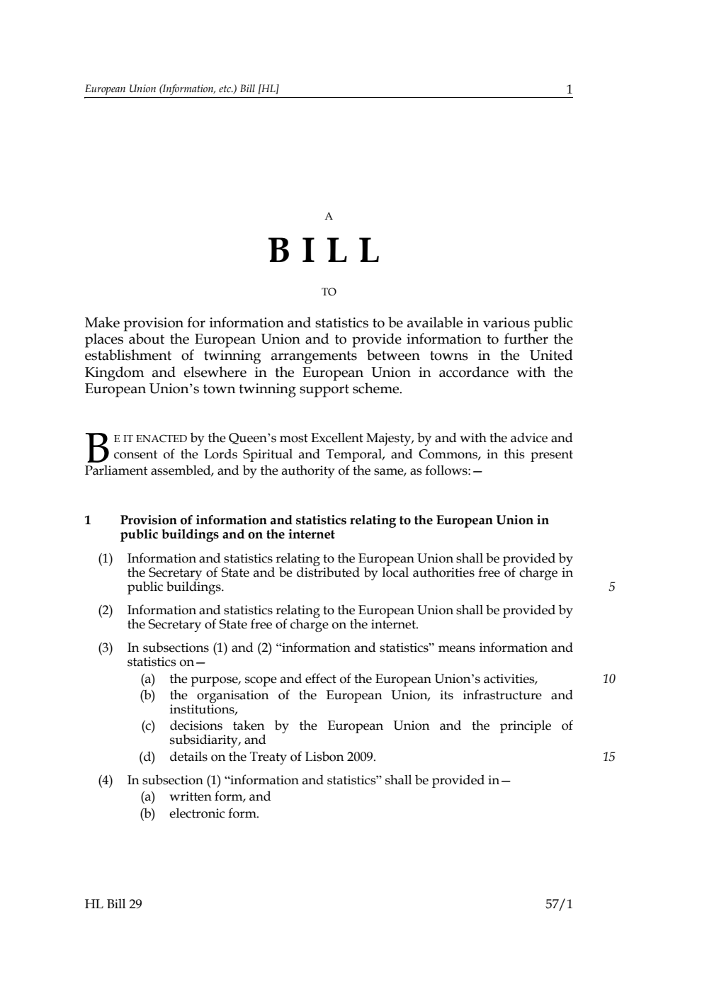 European Union (Information, etc.) Bill