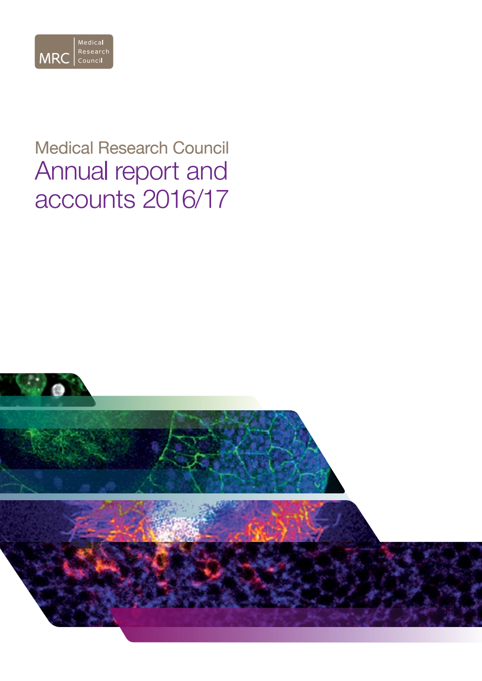 Medical Research Council Annual report and accounts 2016/2017 