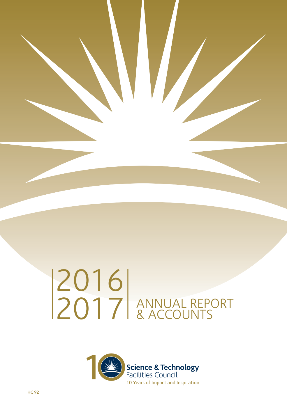 Science and Technology Facilities Council Annual Report and Accounts 2016-17