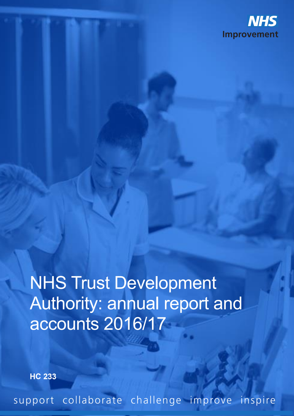 NHS Trust Development Authority: Annual report and accounts 1 April 2016 to 31 March 2017