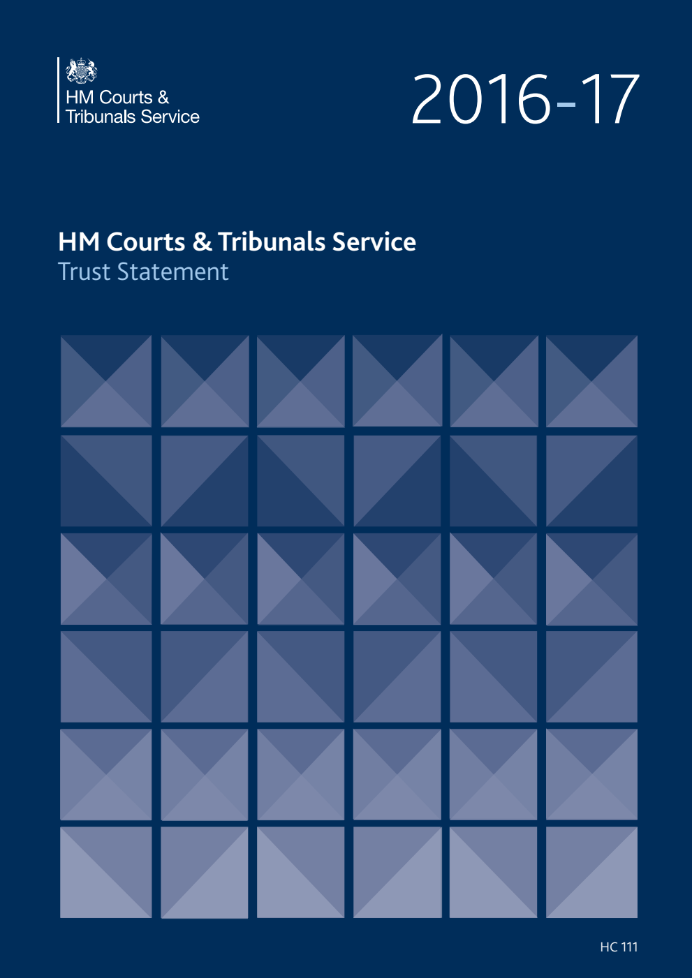 HM Courts & Tribunals Service Trust Statement 2016-17
