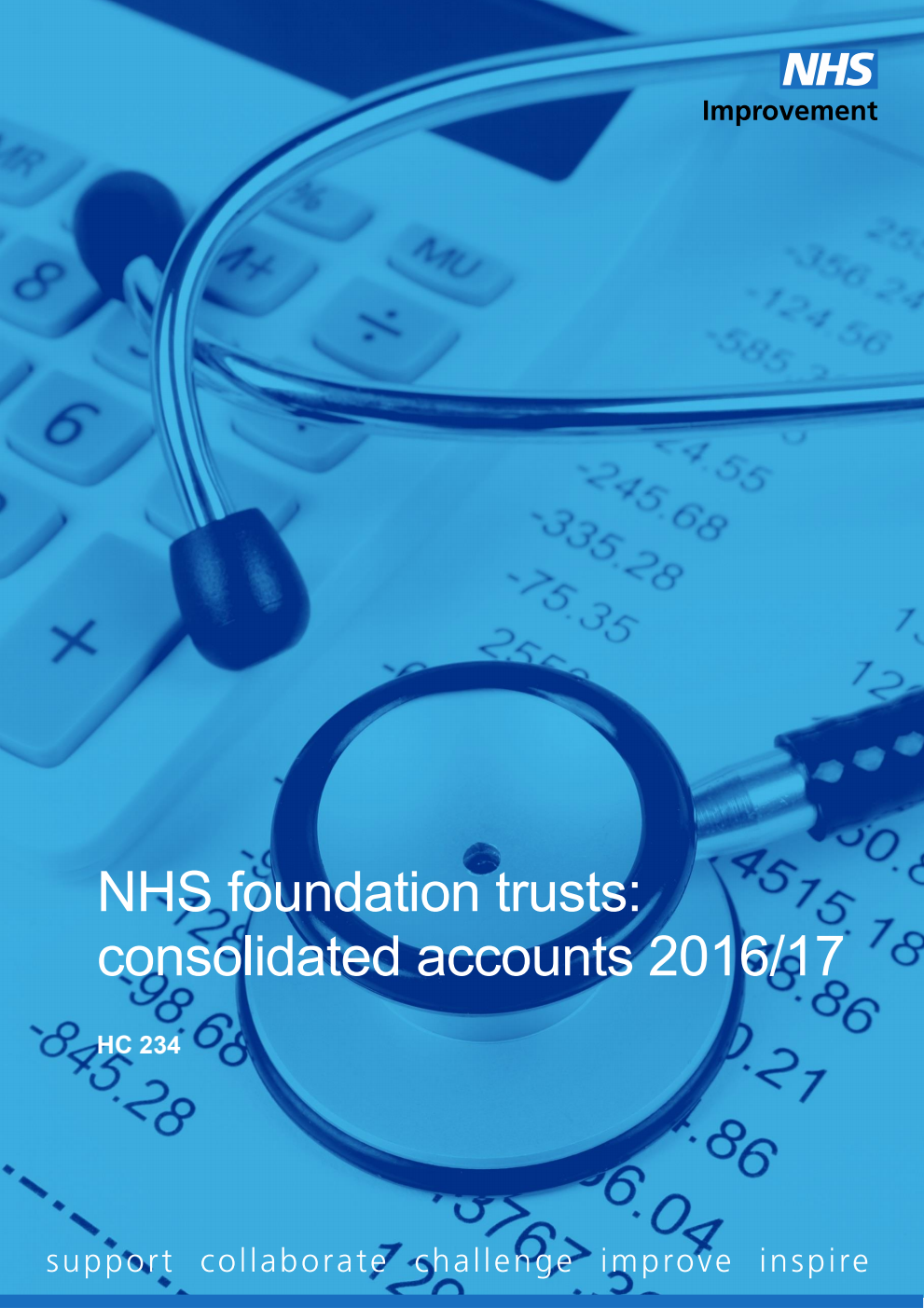 NHS foundation trusts: consolidated accounts 2016/17