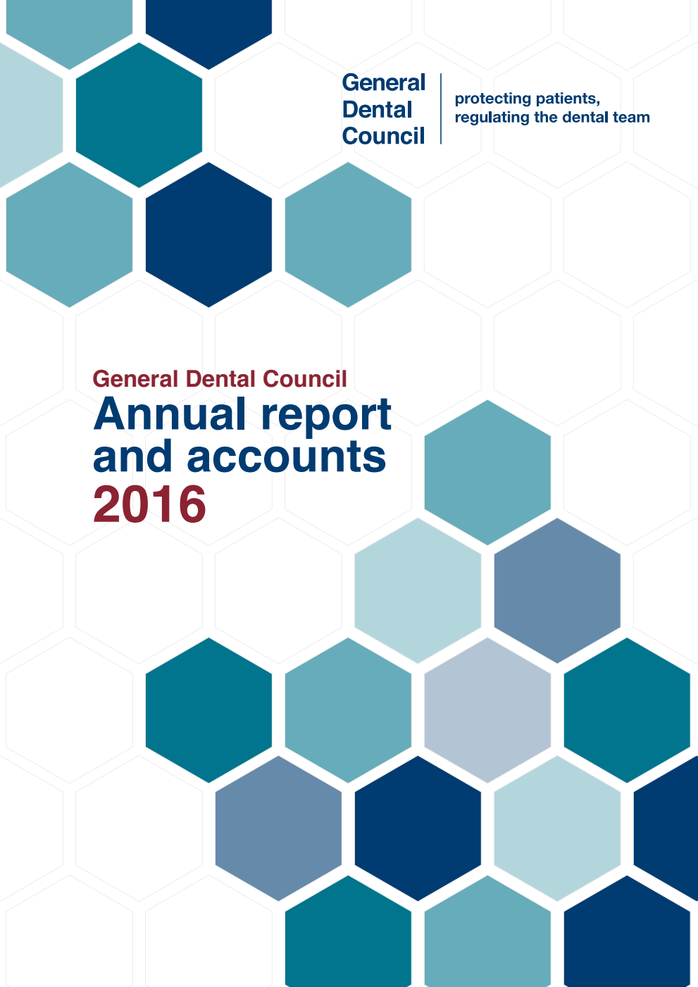 General Dental Council Annual report and accounts 2016  (Corrected reissue of HC Paper 166 and SG Paper 28 2017 published under ISBN 9781474146371)