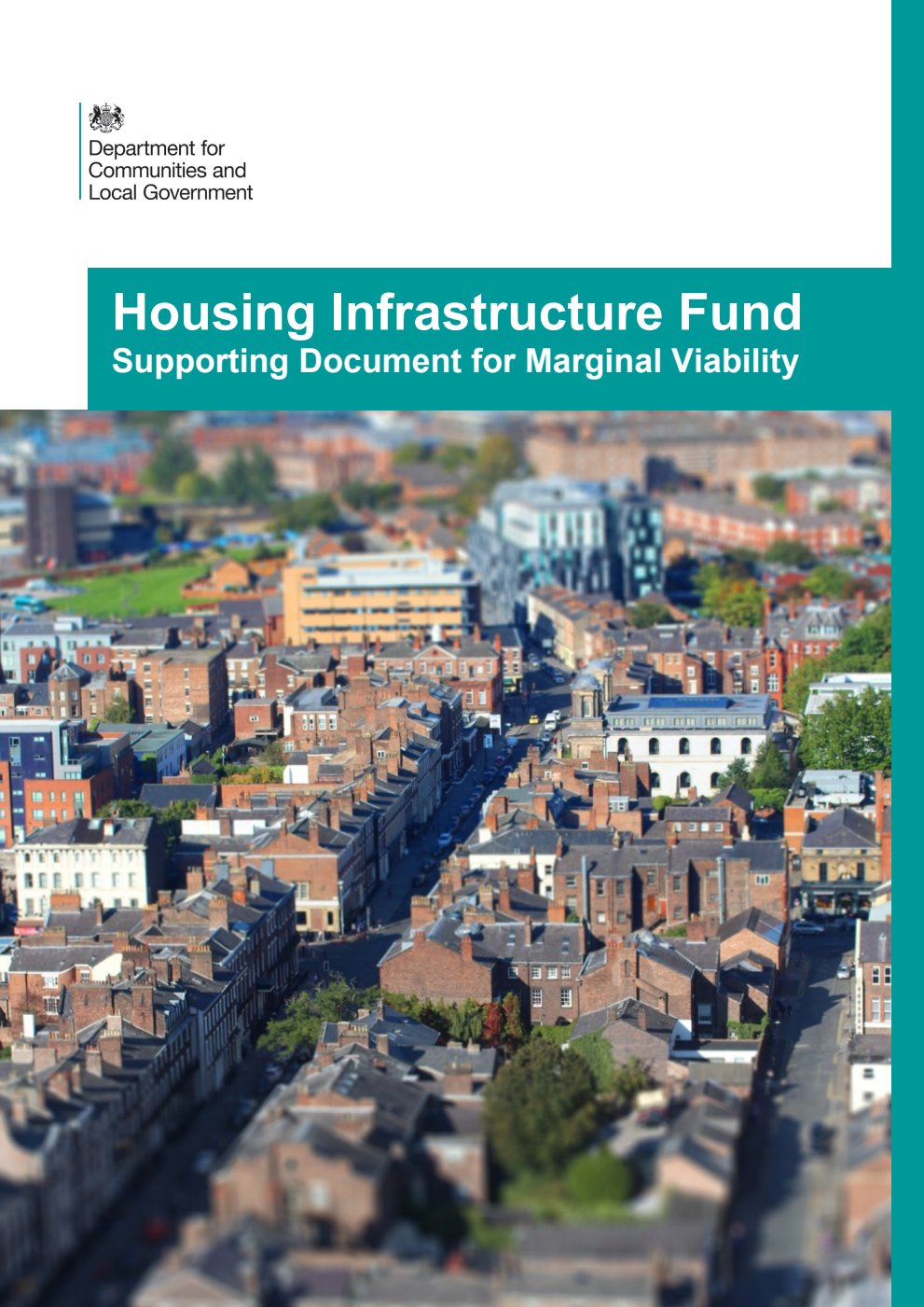 Housing Infrastructure Fund. Supporting Document for Marginal Viability