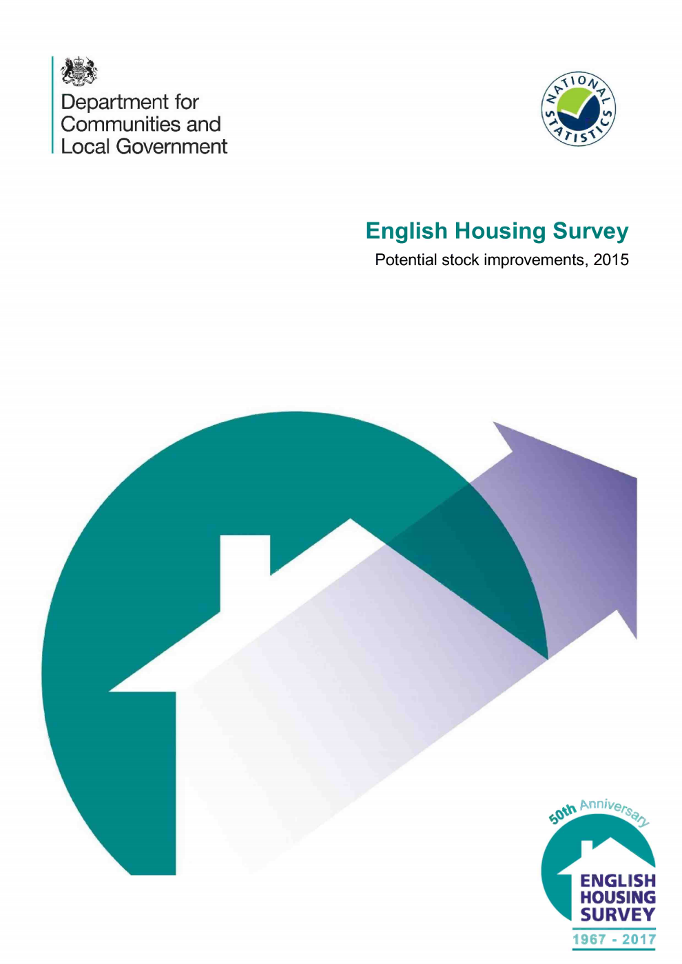 English Housing Survey : Potential for stock improvements, 2015
