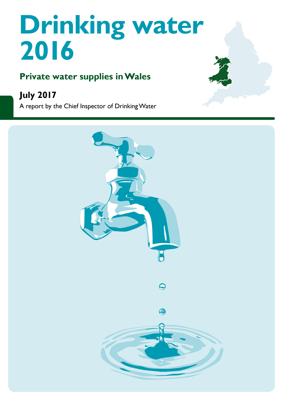 Drinking Water 2016 Private water supplies in Wales July 2017