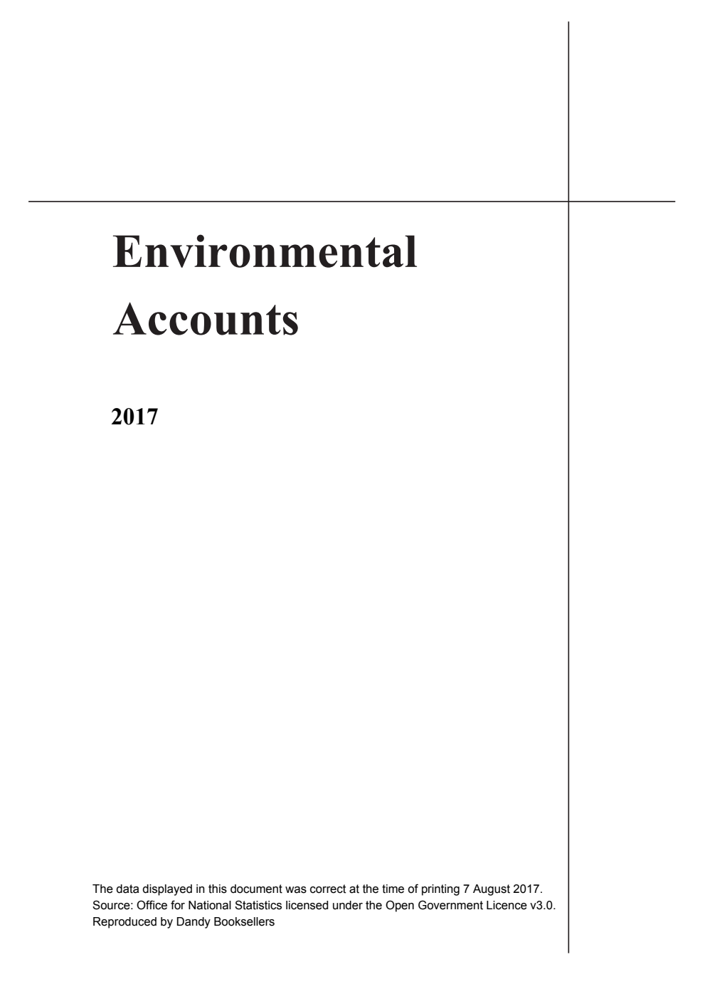 Environmental Accounts 2017 