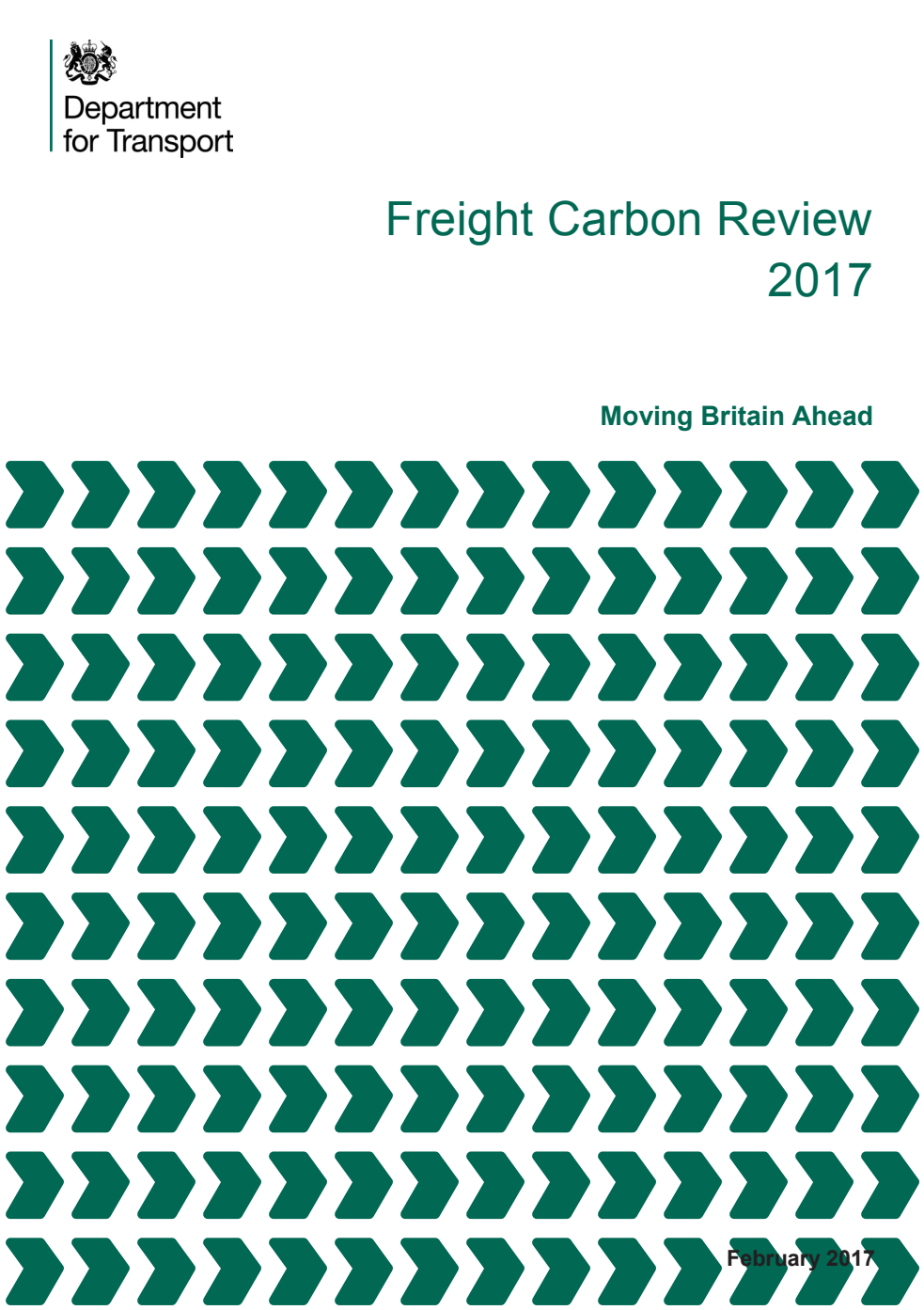 Freight Carbon Review 2017. Moving Britain Ahead