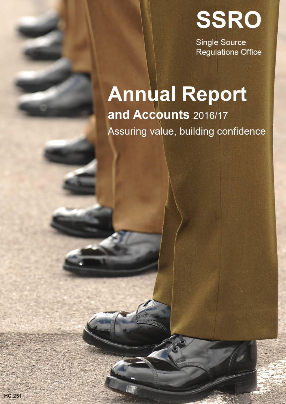 The Single Source Regulations Office Annual Report and Accounts 2016/17
