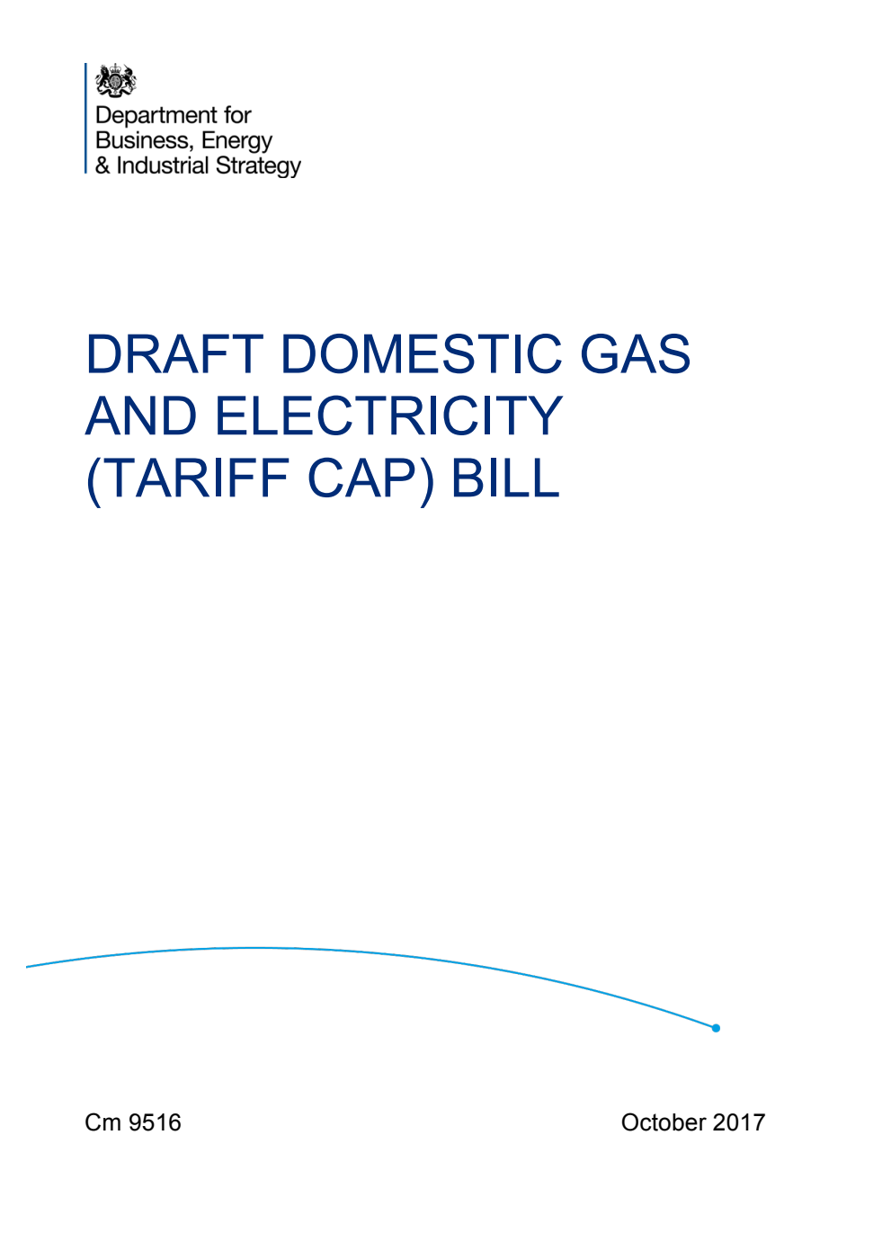 Draft Domestic Gas and Electricity (Tariff Cap) Bill