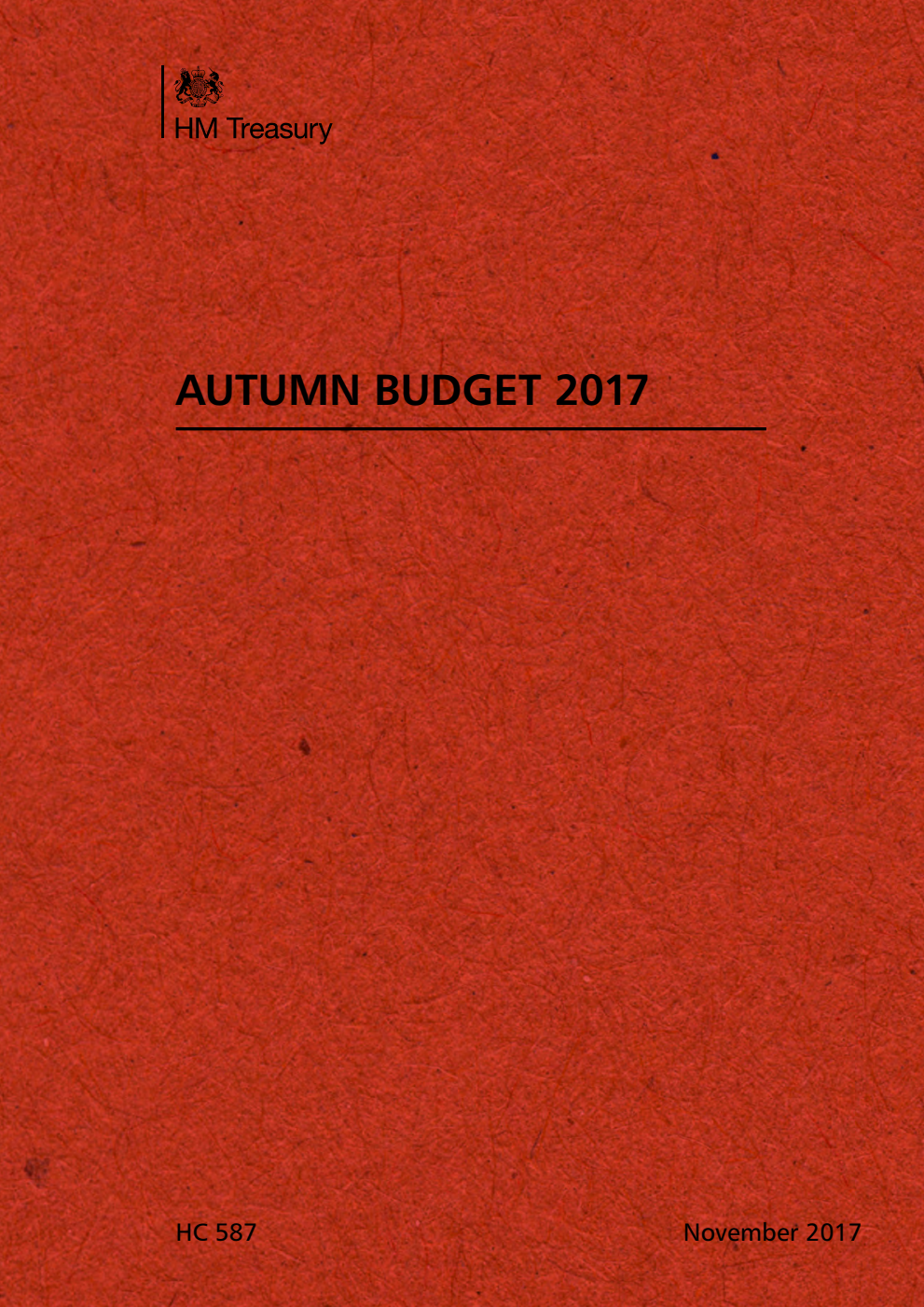 Autumn Budget 2017
