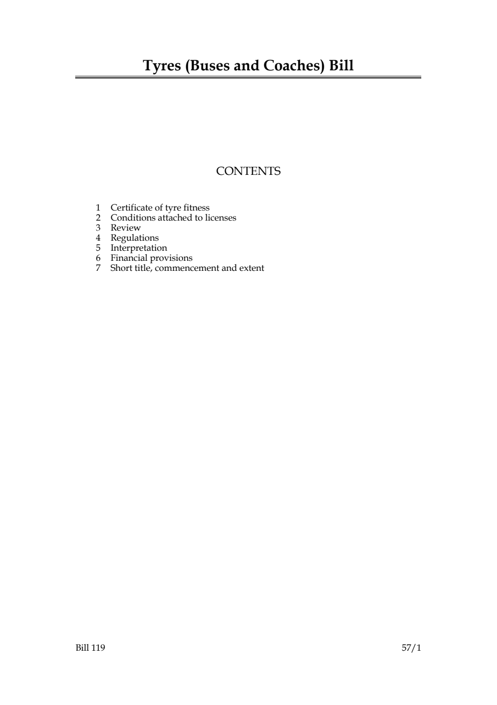 Tyres (Buses and Coaches) Bill