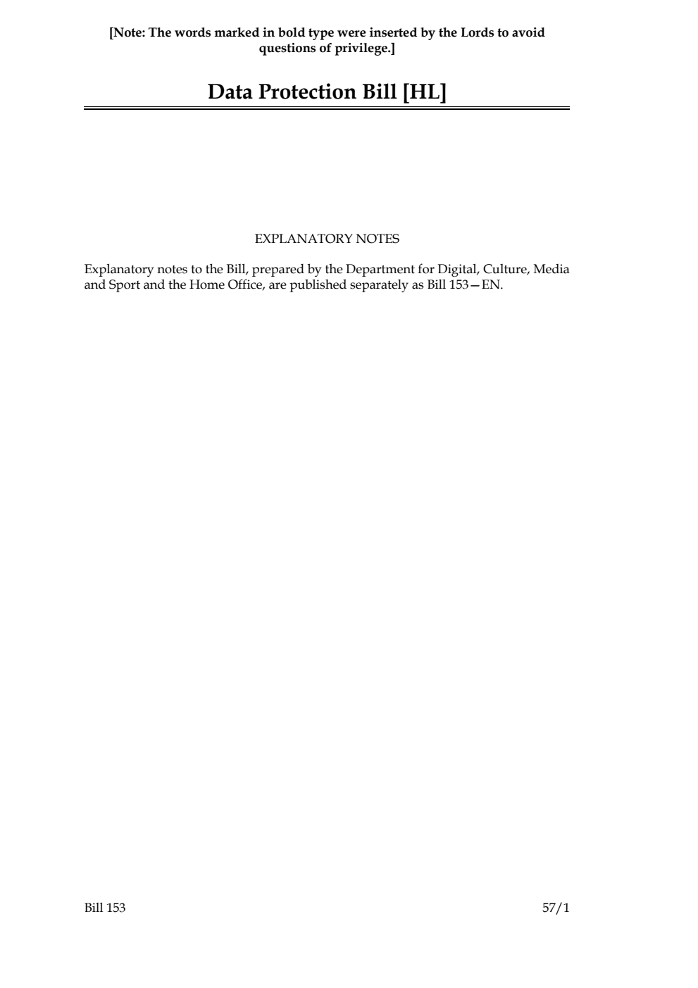 Data Protection Bill