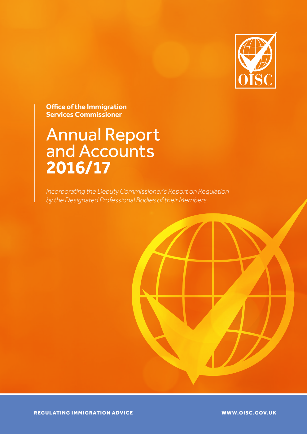 Office of the Immigration Services Commissioner Annual Report and Accounts 2016/17
