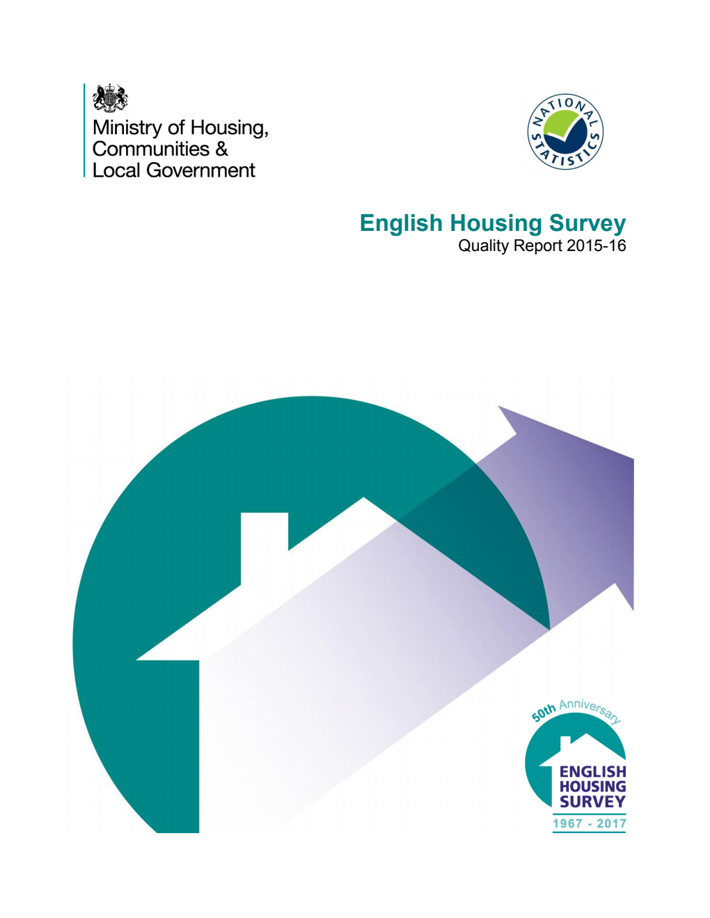 English Housing Survey Quality Report, 2015-16