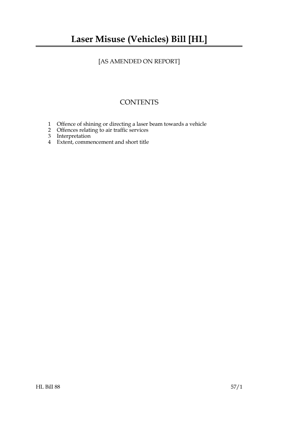 Laser Misuse (Vehicles) Bill [as amended on Report]