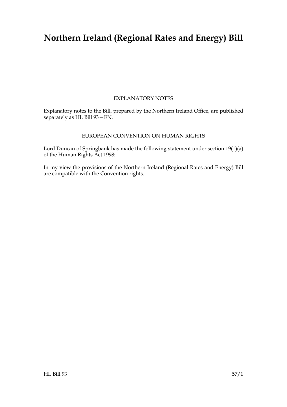 Northern Ireland (Regional Rates and Energy) Bill