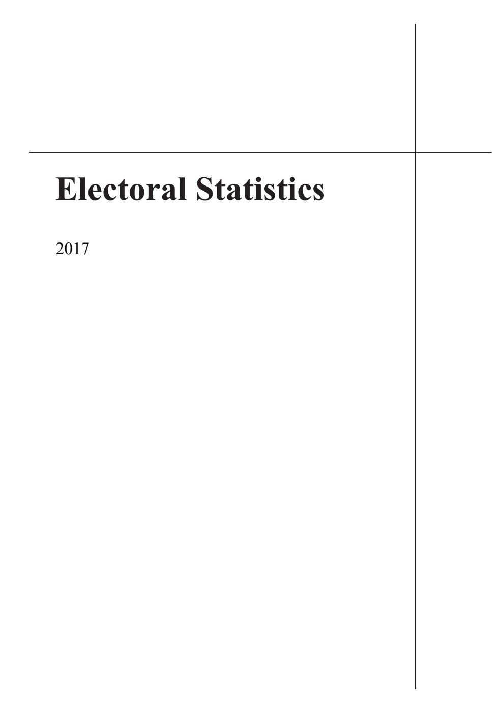 Electoral Statistics 2017