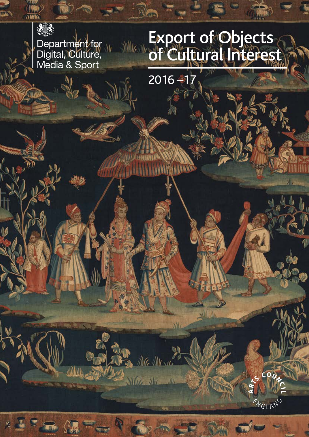 Export of Objects of Cultural Interest 2016-17. 1 May 2016 to 30 April 2017