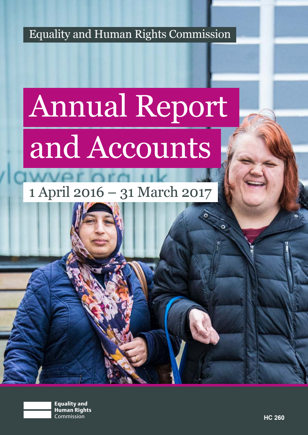 Equality and Human Rights Commission Annual Report and Accounts 1 April 2016 – 31 March 2017