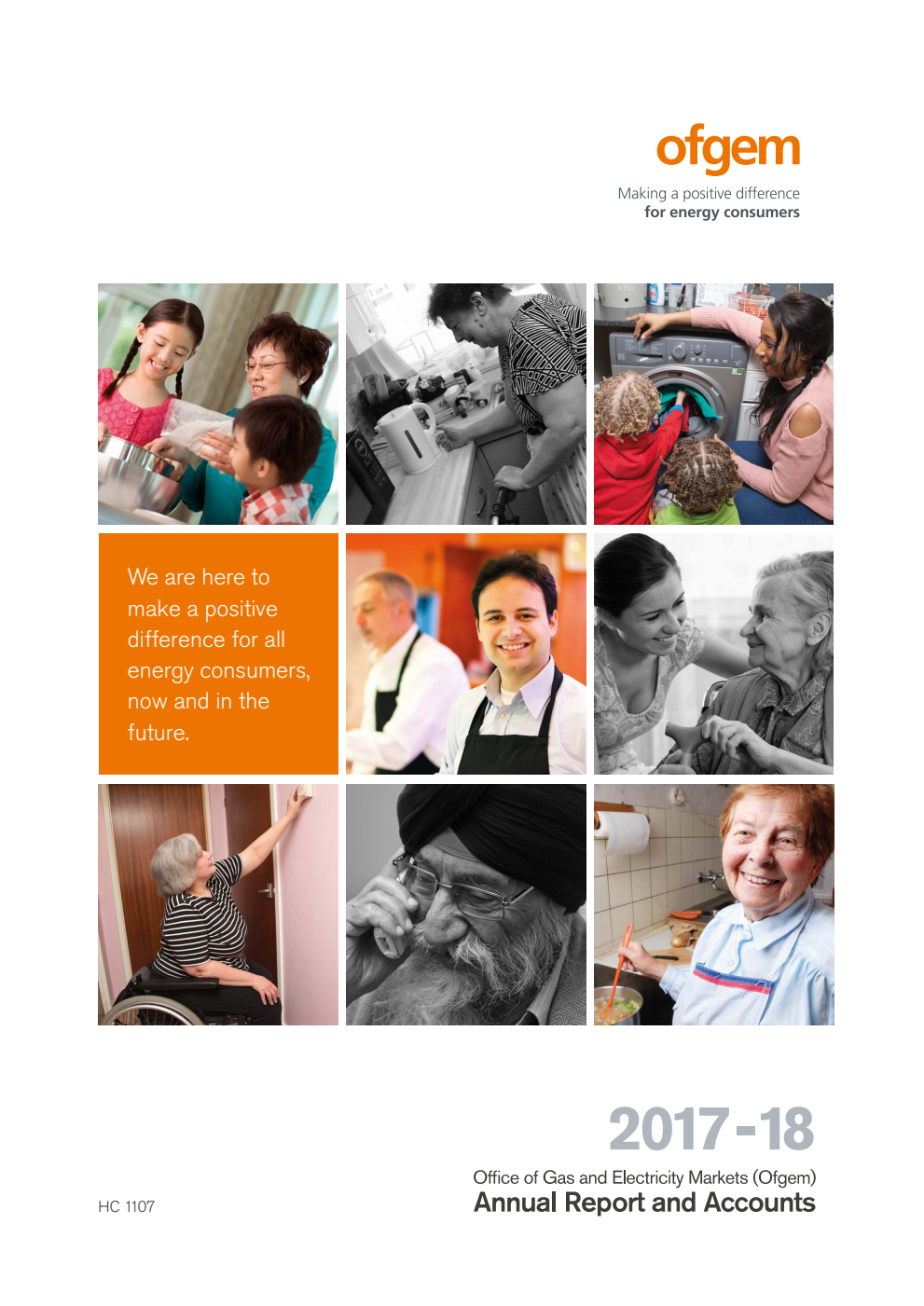 Office of Gas and Electricity Markets (Ofgem) Annual Report and Accounts 2017-18 (for the year ended 31 March 2018)