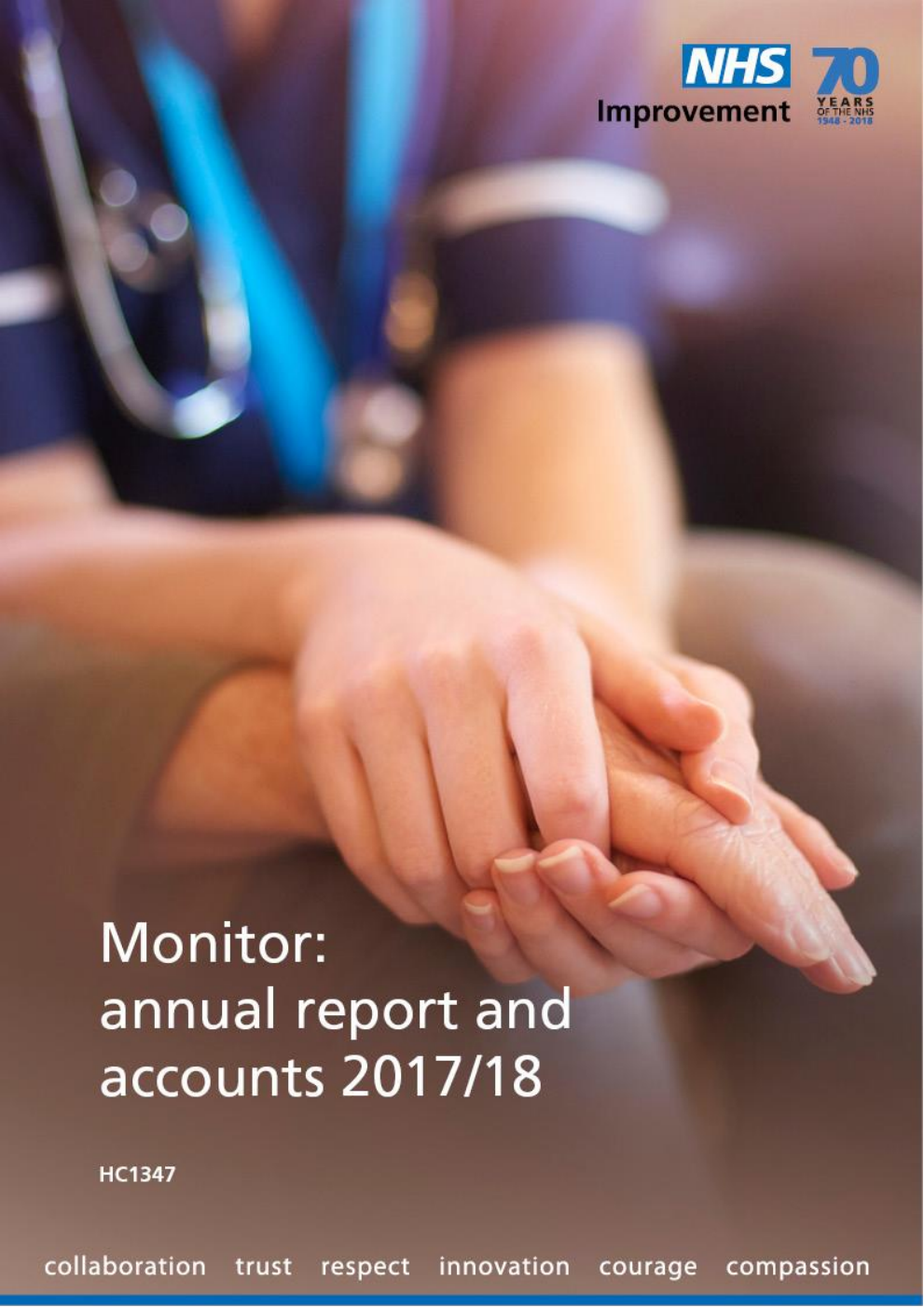 Monitor: Annual report and accounts 1 April 2017 to 31 March 2018