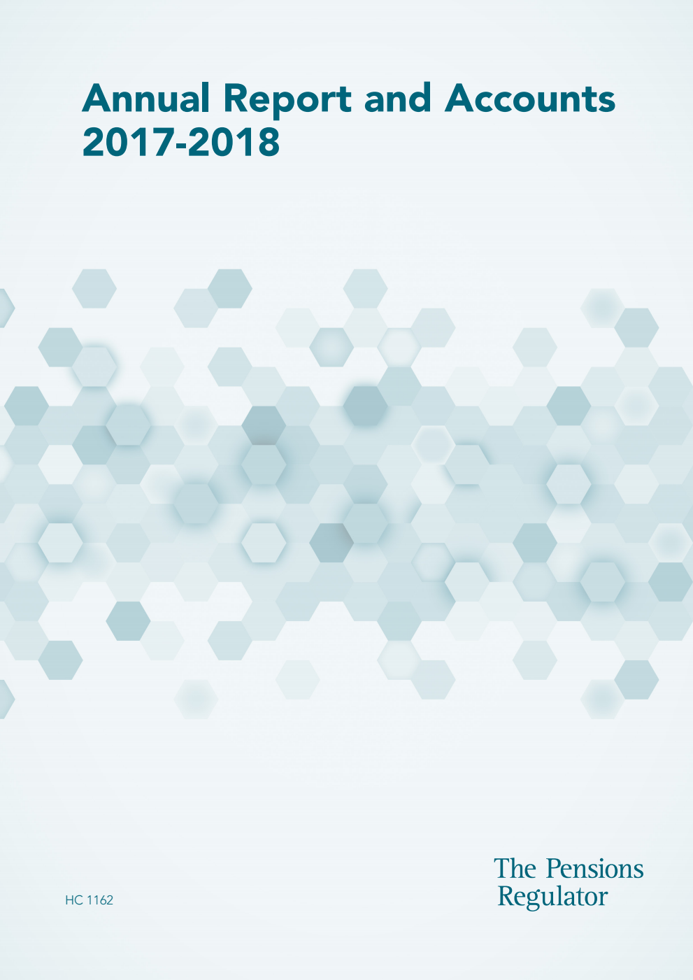The Pensions Regulator's Annual Report and Accounts 2017-2018