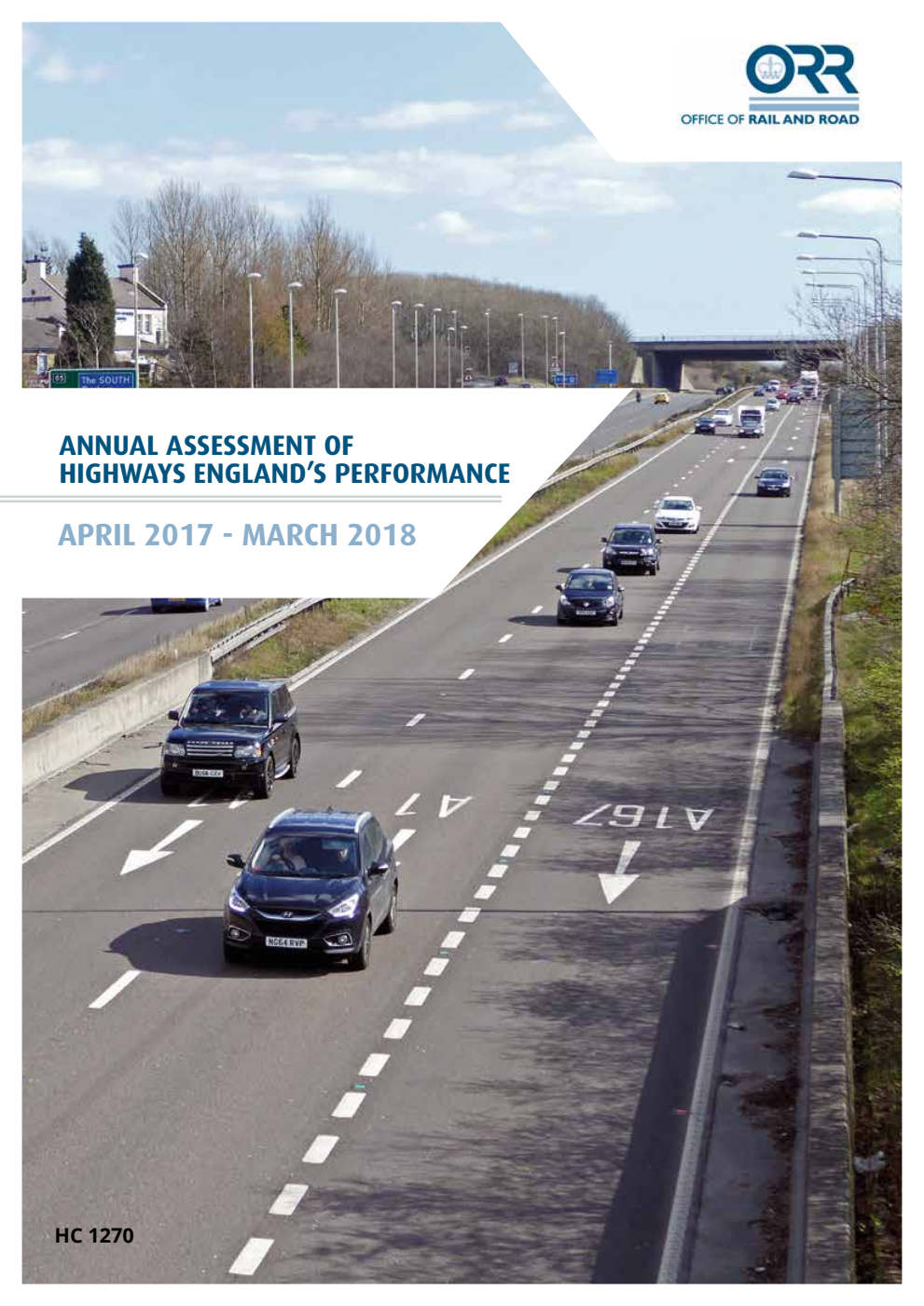 Annual Assessment of Highways England’s Performance April 2017 - March 2018