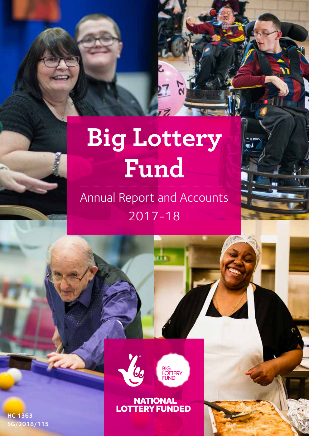 Big Lottery Fund Annual Report and Accounts for the financial year ended 31 March 2018