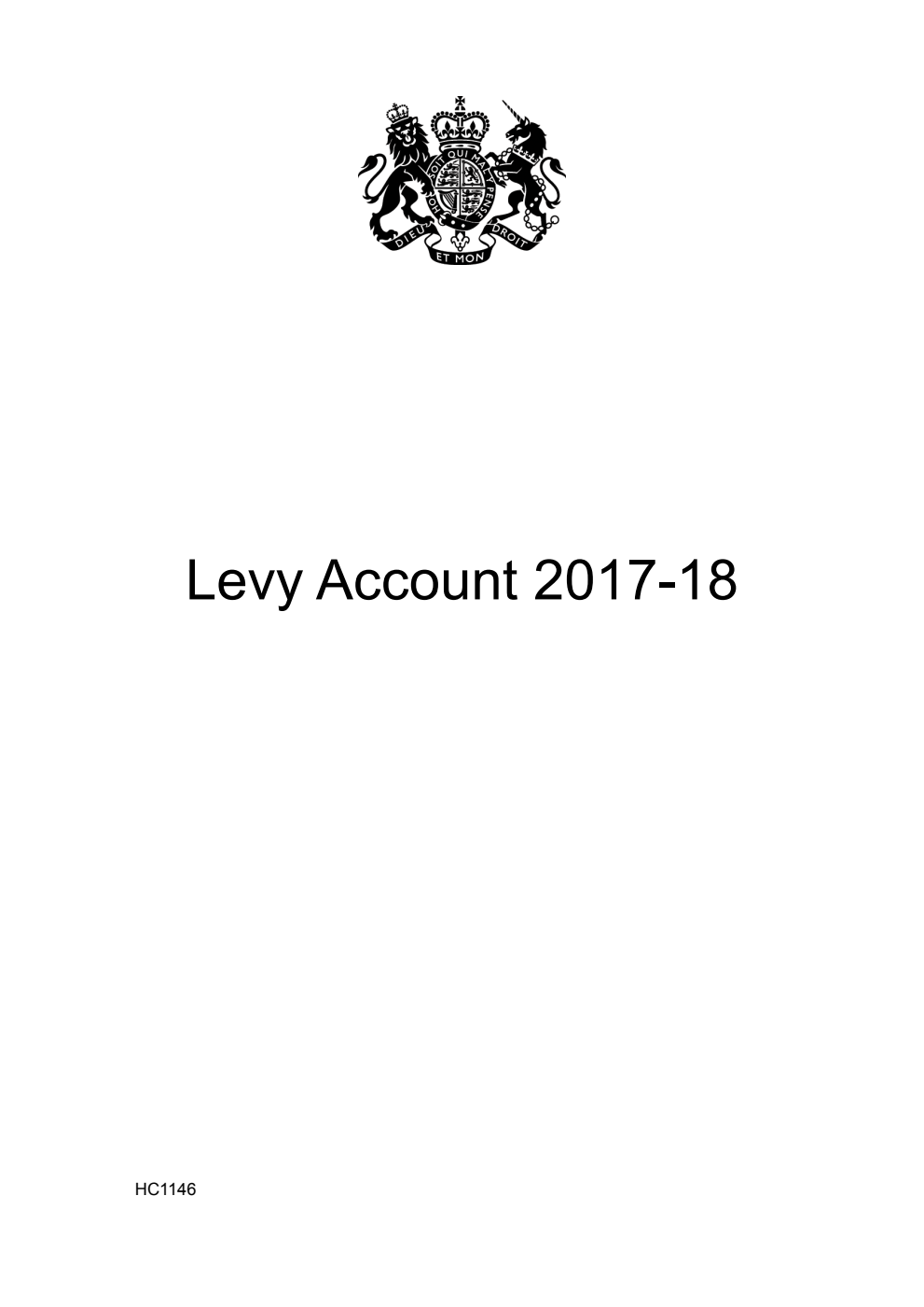 Levy Account 2017-18
