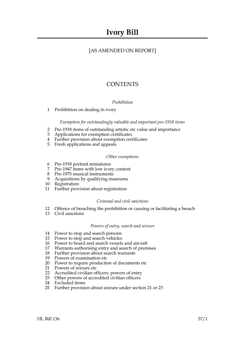 Ivory Bill [as amended on Report]