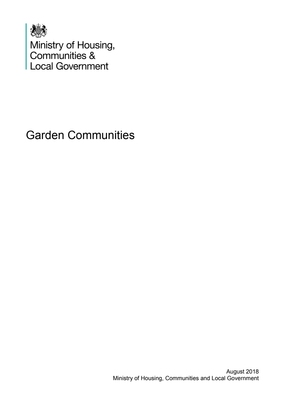 Garden Communities