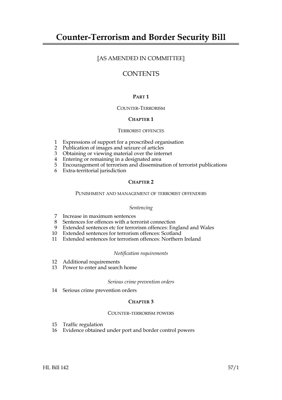 Counter-Terrorism and Border Security Bill  [As amended in Committee]
