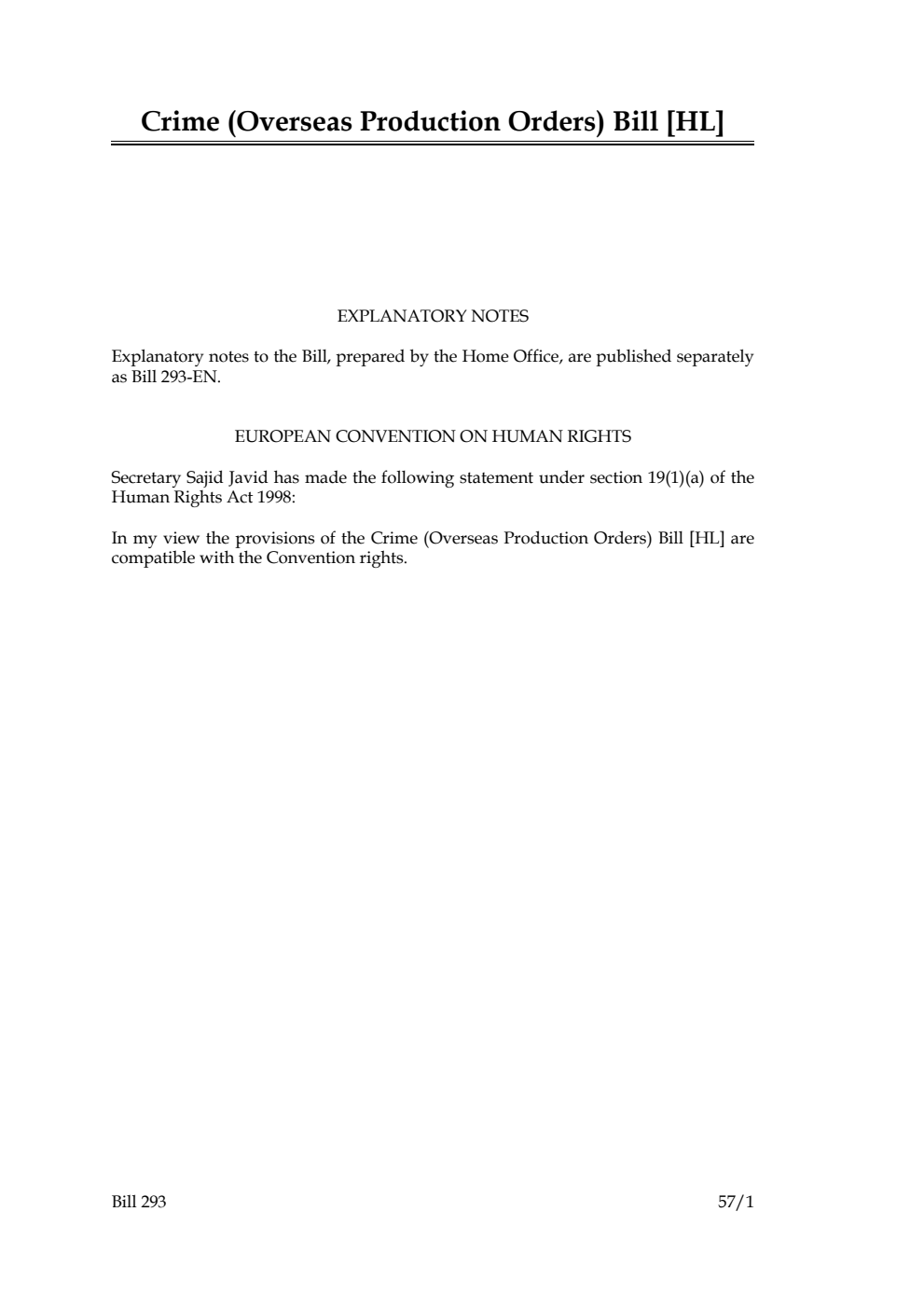 Crime (Overseas Production Orders) Bill